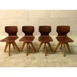 Vintage design Flottotto Pagholz schoolstoeltje nr 139